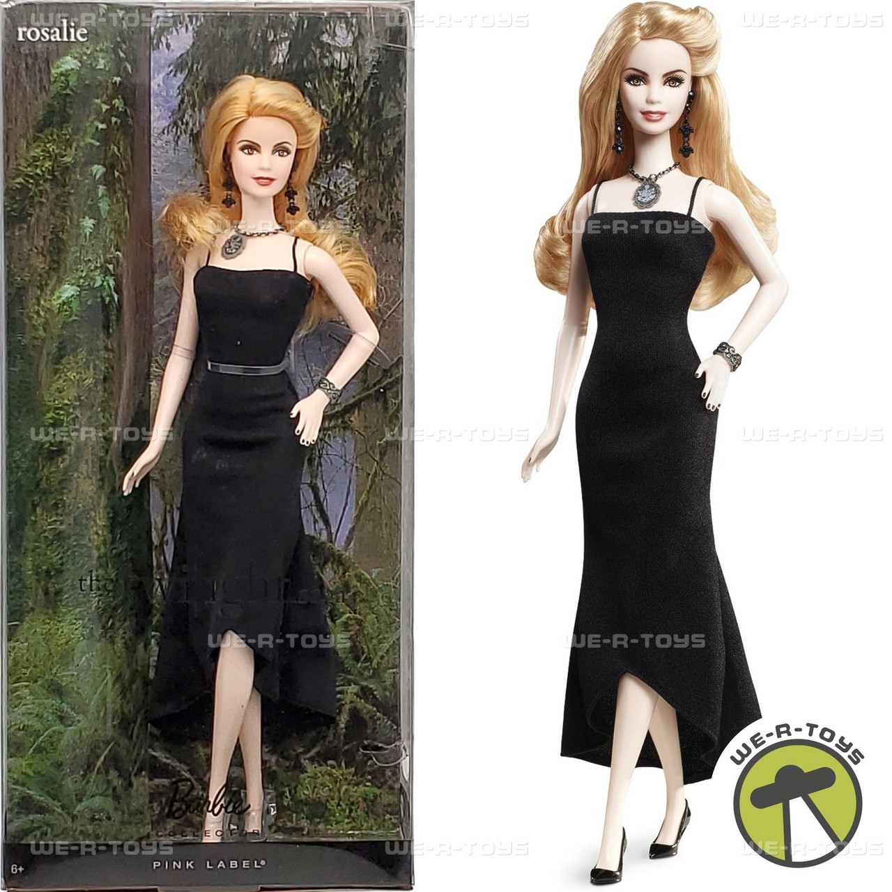Barbie Collector The Twilight Saga Rosalie Doll Pink Label 2012