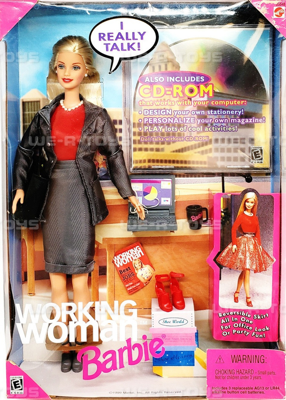 Barbie Working Woman Doll Gift Set 1999 Mattel No. 20548 NRFB