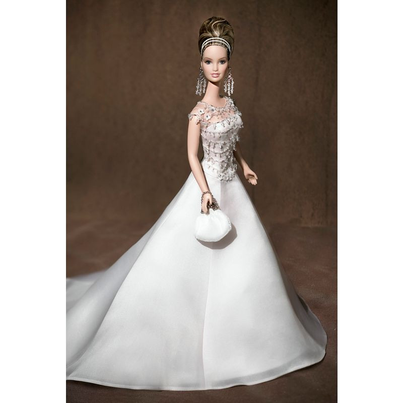 Barbie BADGLEY MISCHKA Bride ゴールラベル Badgley Mischka Bride Barbie Doll Limited Edition Gold Label
