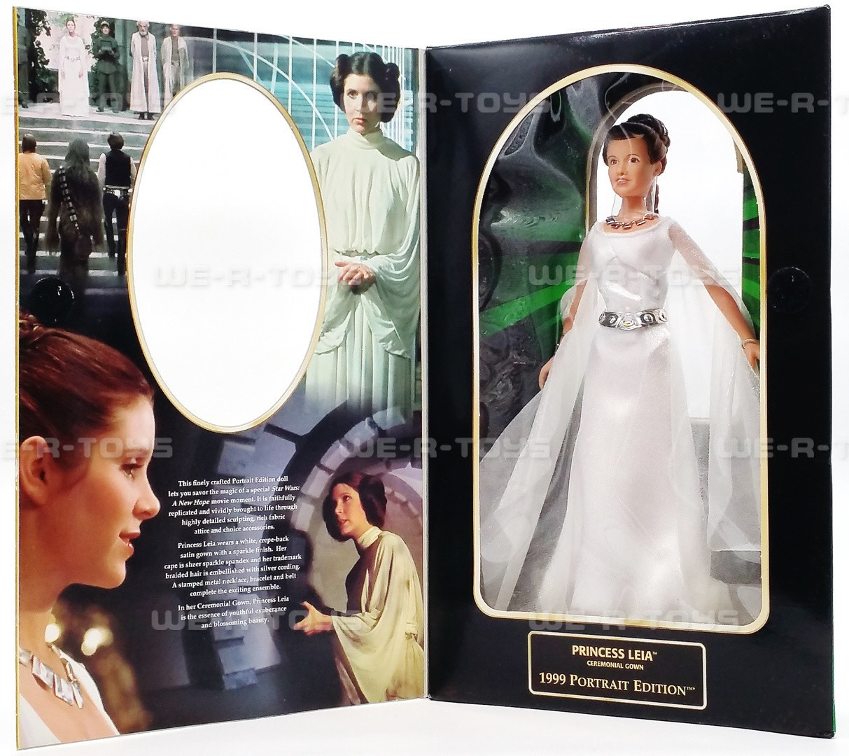Star Wars Episode IV Princess Leia Collector Doll 1999 Portrait