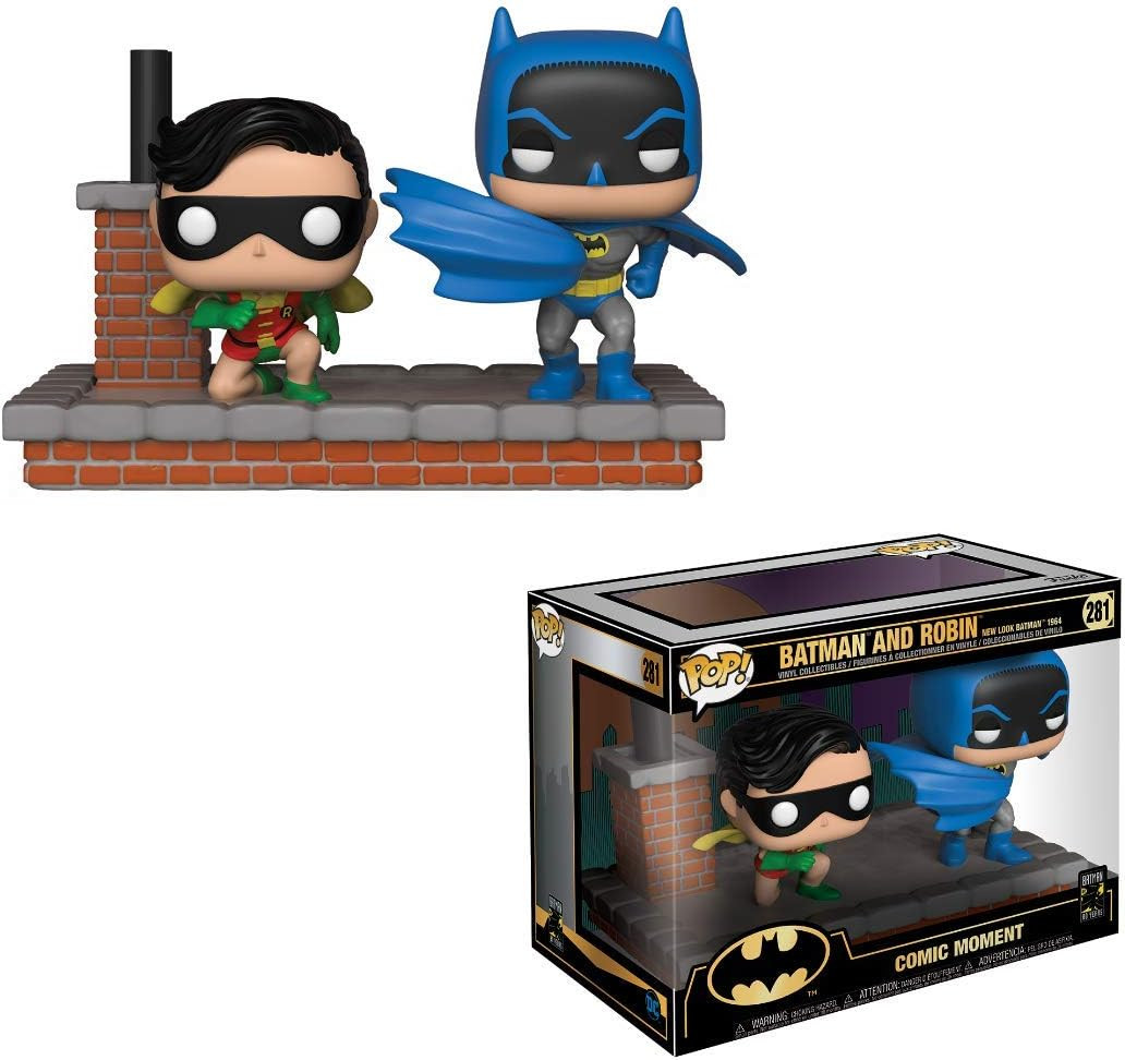 Figurine Funko Pop! Batman (1972) - Édition 80th Comic Moment, Env. 9,5 Cm, Vinyle De Collection