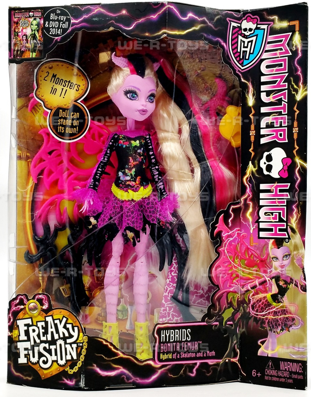 Monster High Freaky Fusion BONITA FEMUR Doll