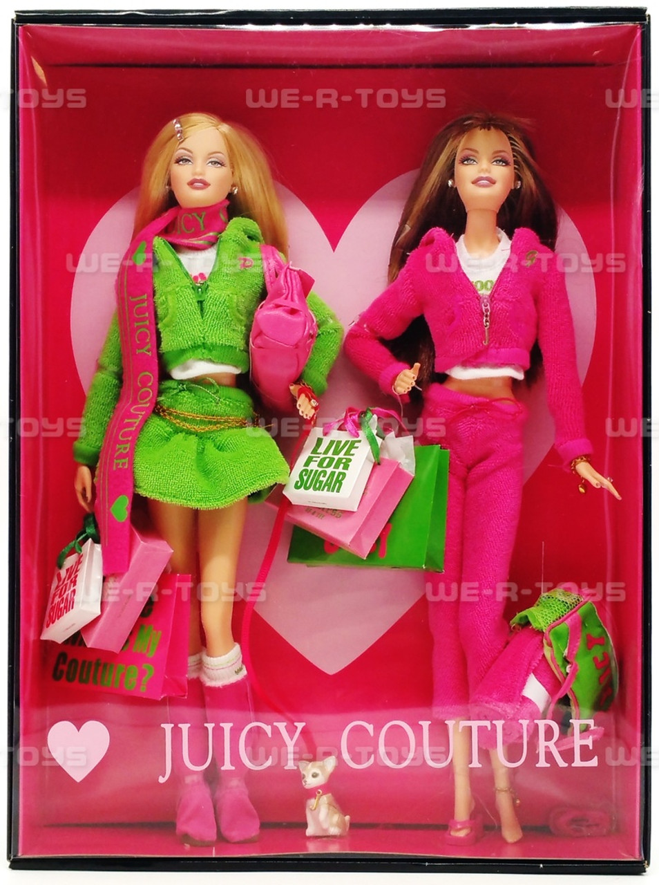 Juicy Couture Barbie Gold Label Collectible Dolls 2004 Mattel G8079