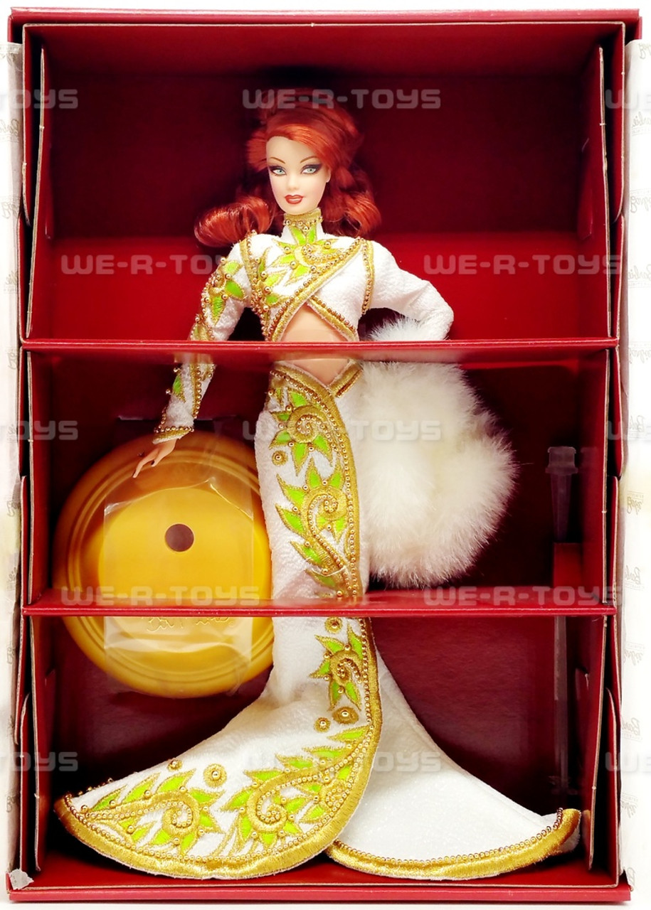 Radiant Redhead Barbie Doll by Bob Mackie 2001 Mattel 55501