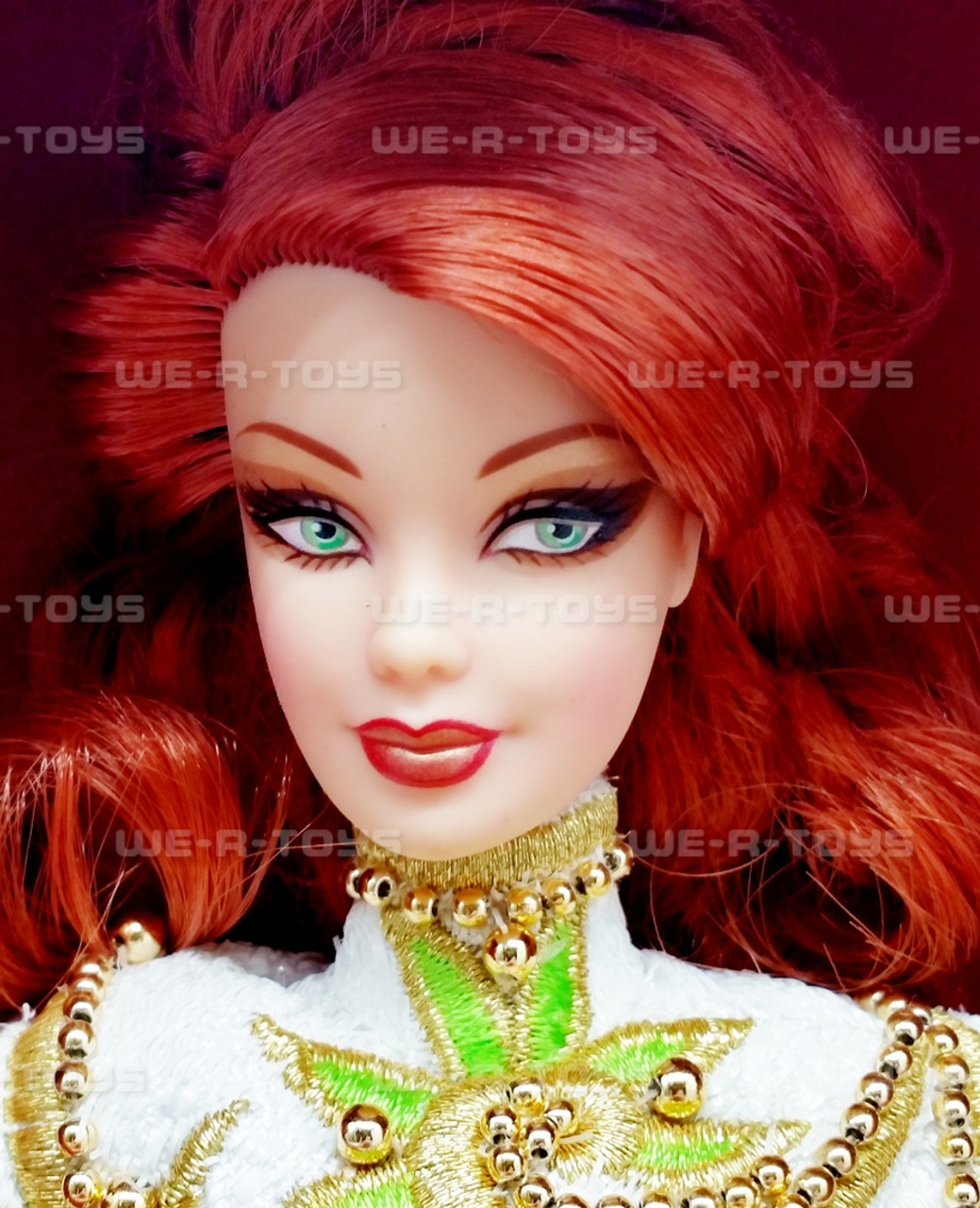 Radiant Redhead Barbie Doll by Bob Mackie 2001 Mattel 55501