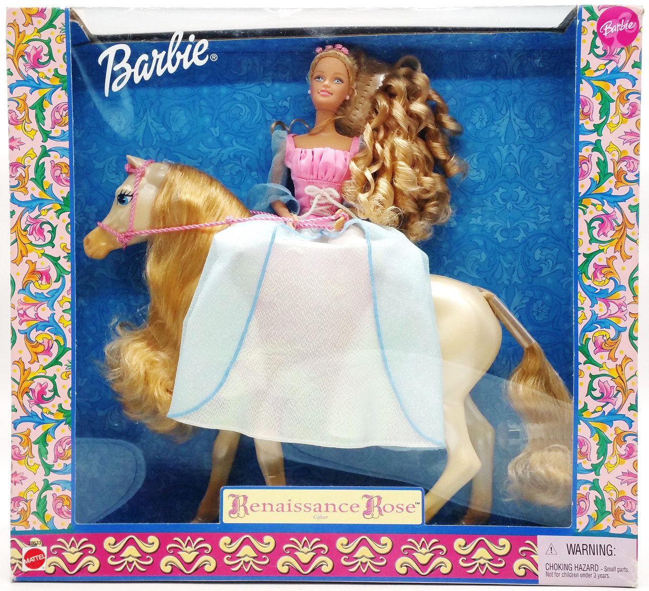 特別価格Barbie Renaissance Rose Giftset - Barbie Doll & Horse