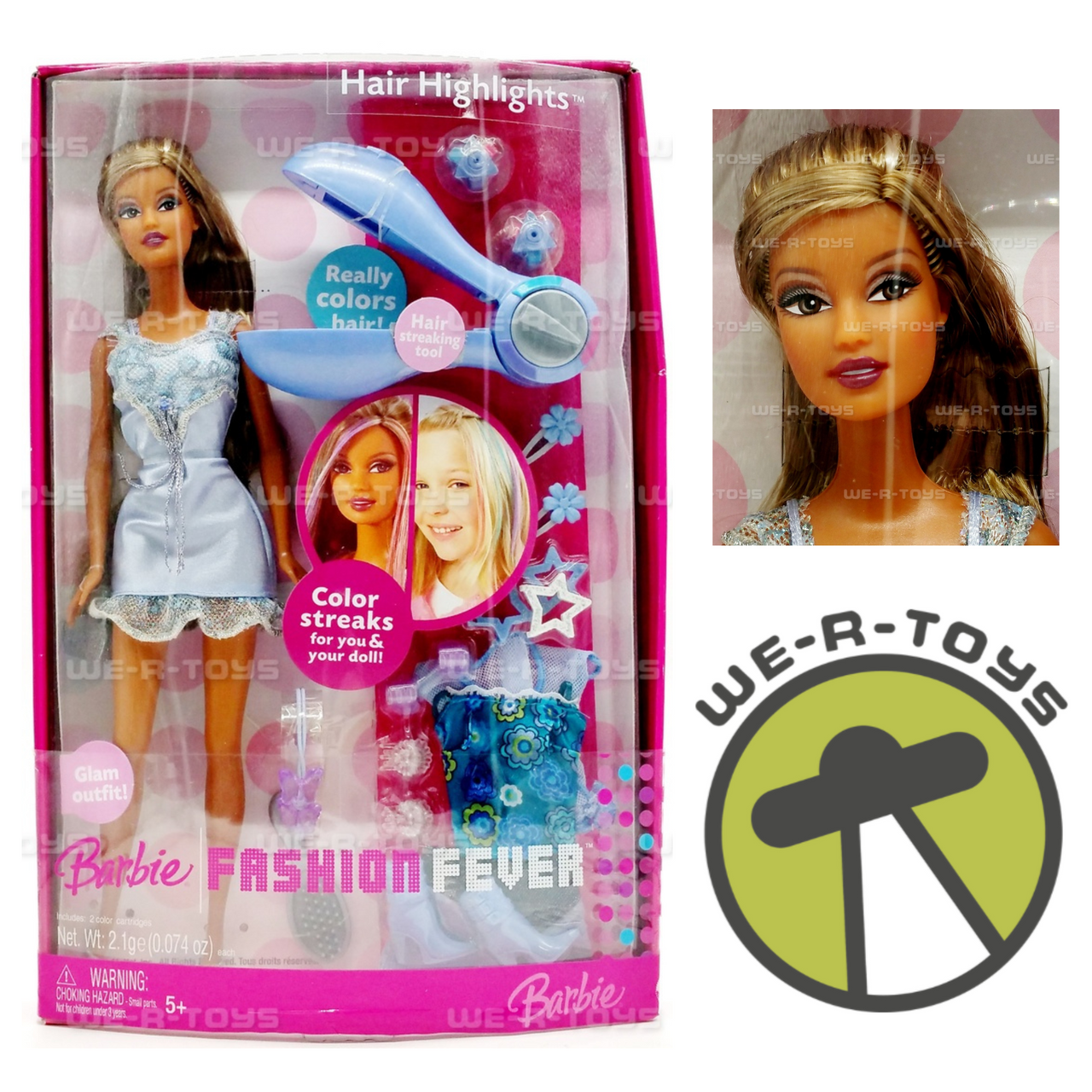 Barbie Fashionistas Barbie Doll - Blue Dress by Mattel