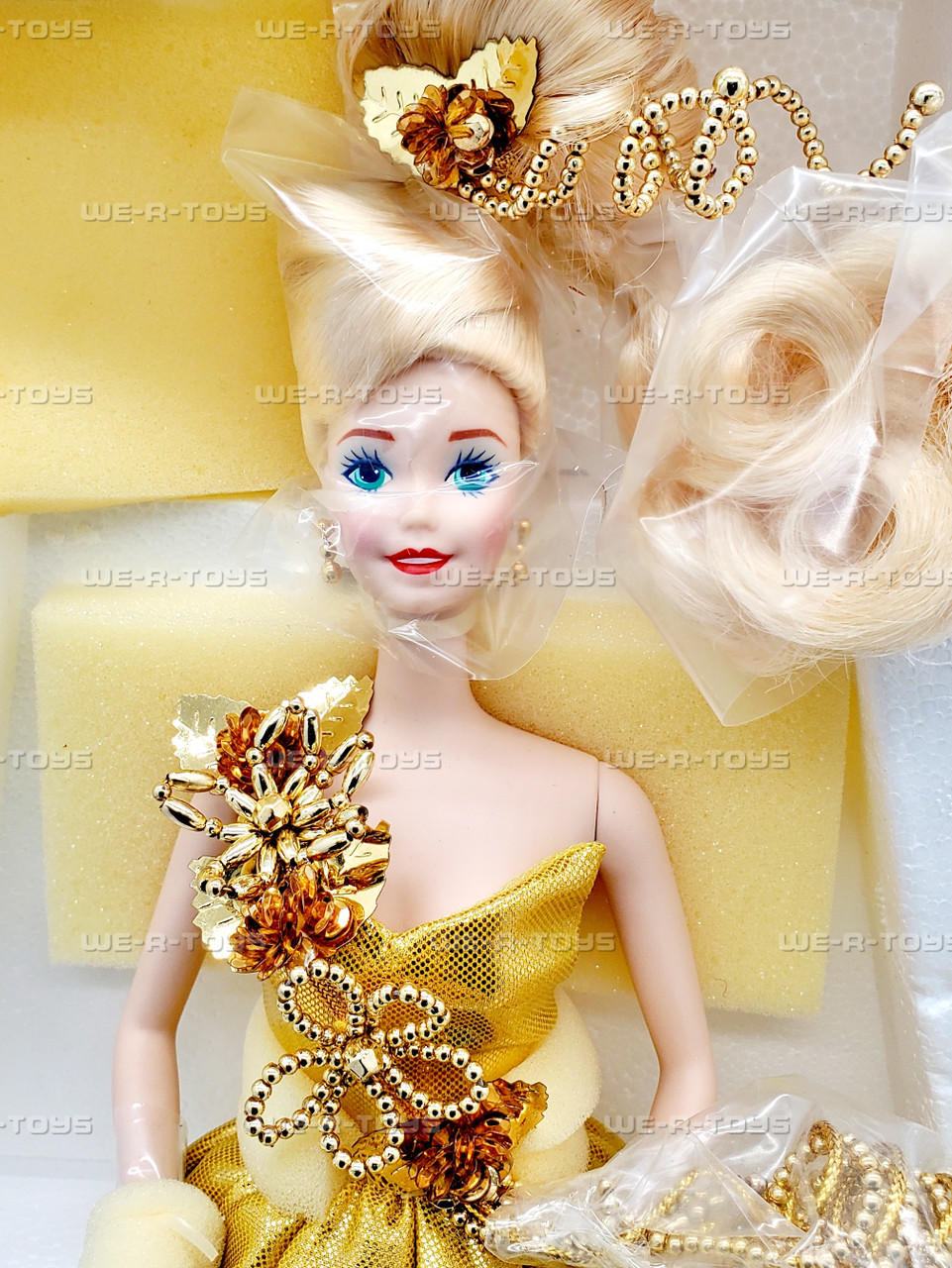 Barbie Gold Sensation Doll Limited Edition 1993 Mattel 00345 Barbie Gold Sensation Doll Limited Edition 1993 Mattel 00345