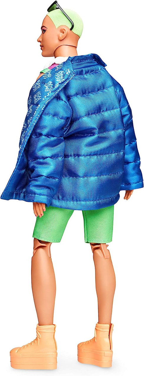 Barbie BMR1959 Doll Neon Overalls Puffer Jacket 2019 Mattel