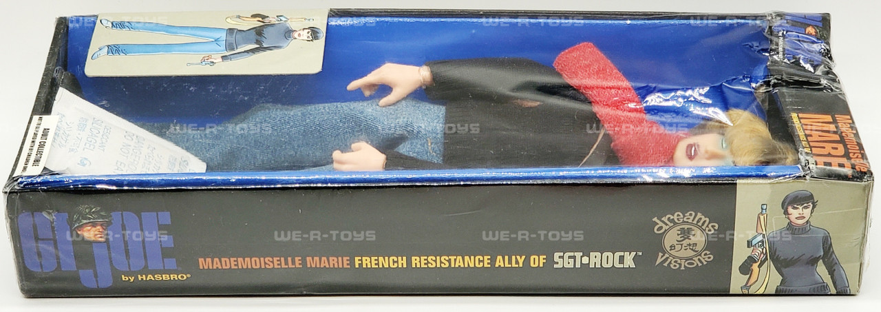 GI Joe Mademoiselle Marie Action Figure French Resistance Ally Sgt
