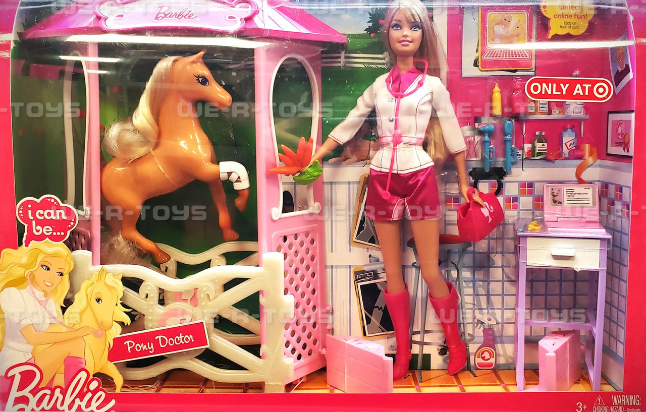 Toy Barbie Horse Set Target Barbie I Can Pony Doctor Target