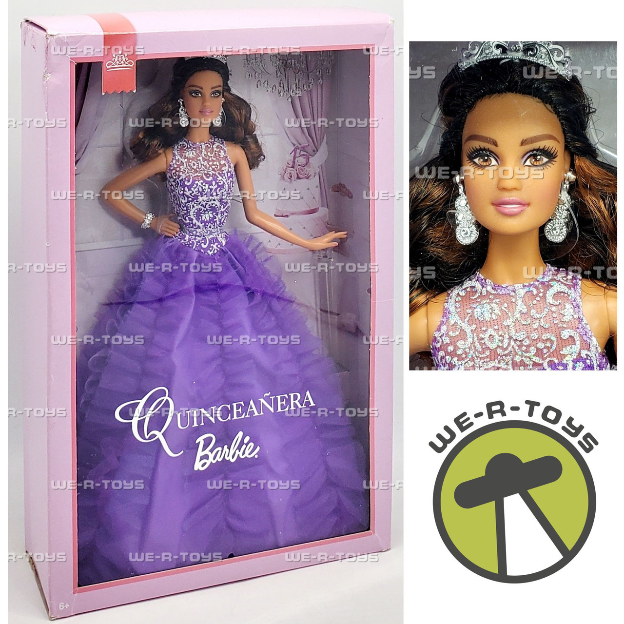 quinceanera doll purple dress HeidiCollection.com: Monica 21 inch Quinceanera doll w/ Purple Dress