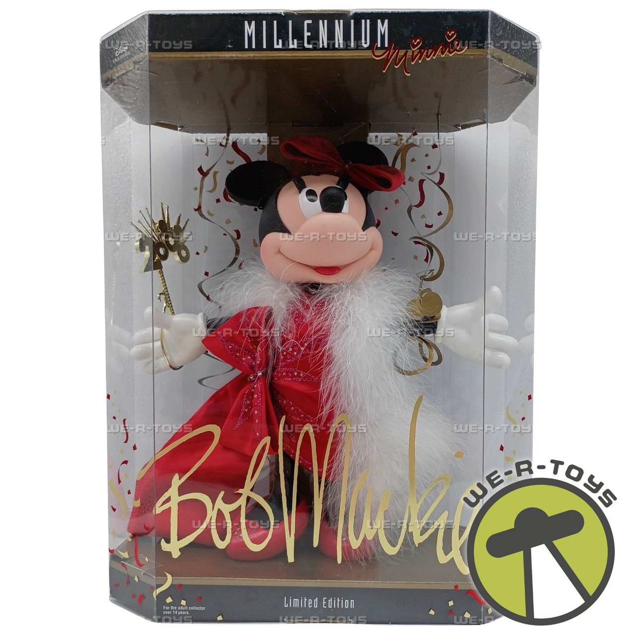 Disney Collector Doll Bob Mackie Millennium Minnie Doll 1999
