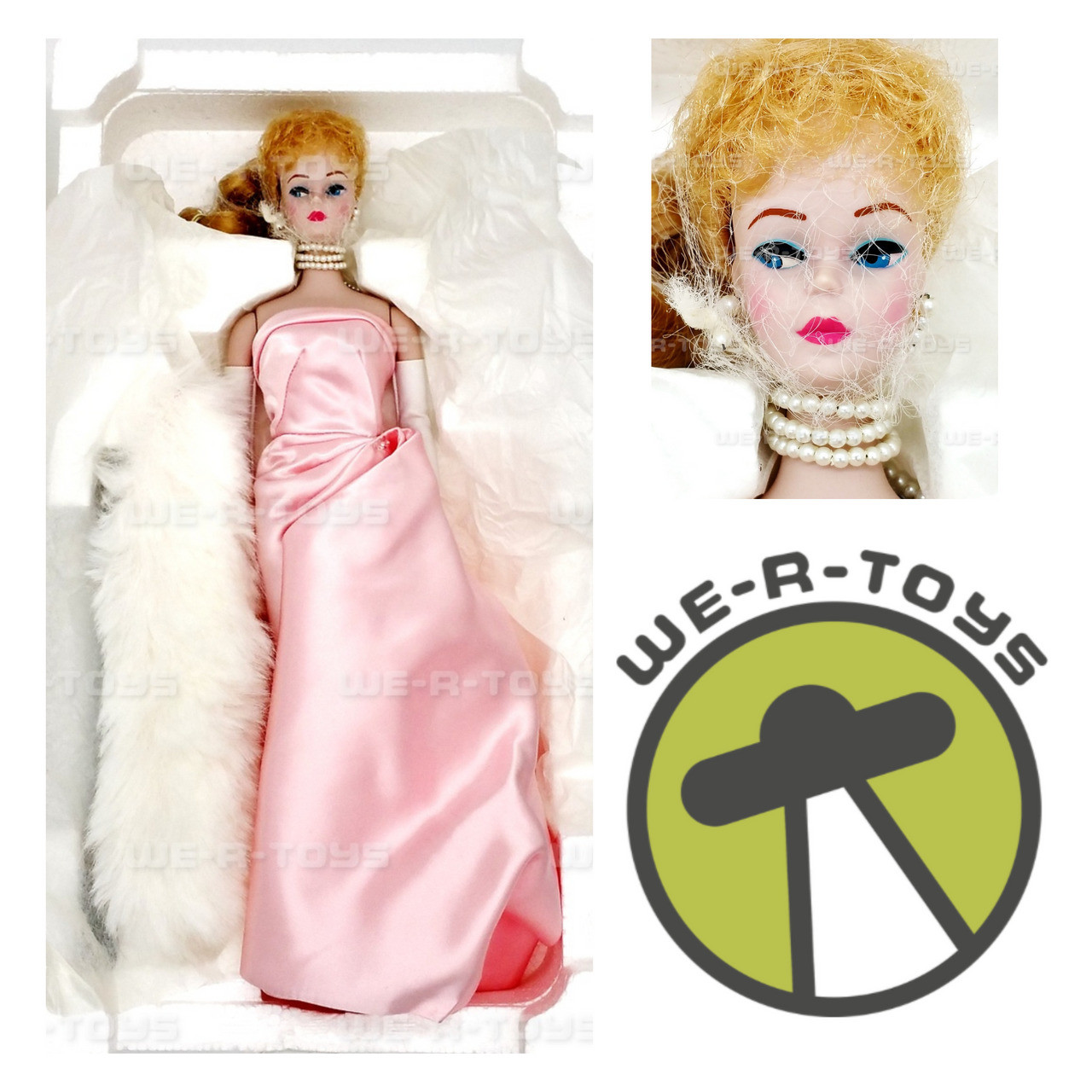 Barbie Enchanted Evening 1960 The Porcelain Collection 1986 Mattel