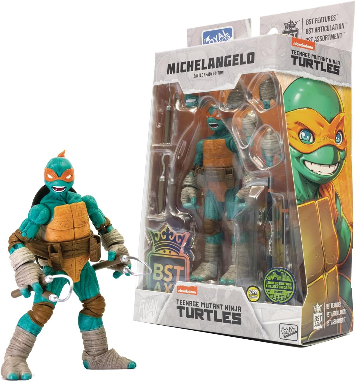 Teenage Mutant Ninja Turtles Movie Star Michelangelo Action Figure (Limited  Edition)