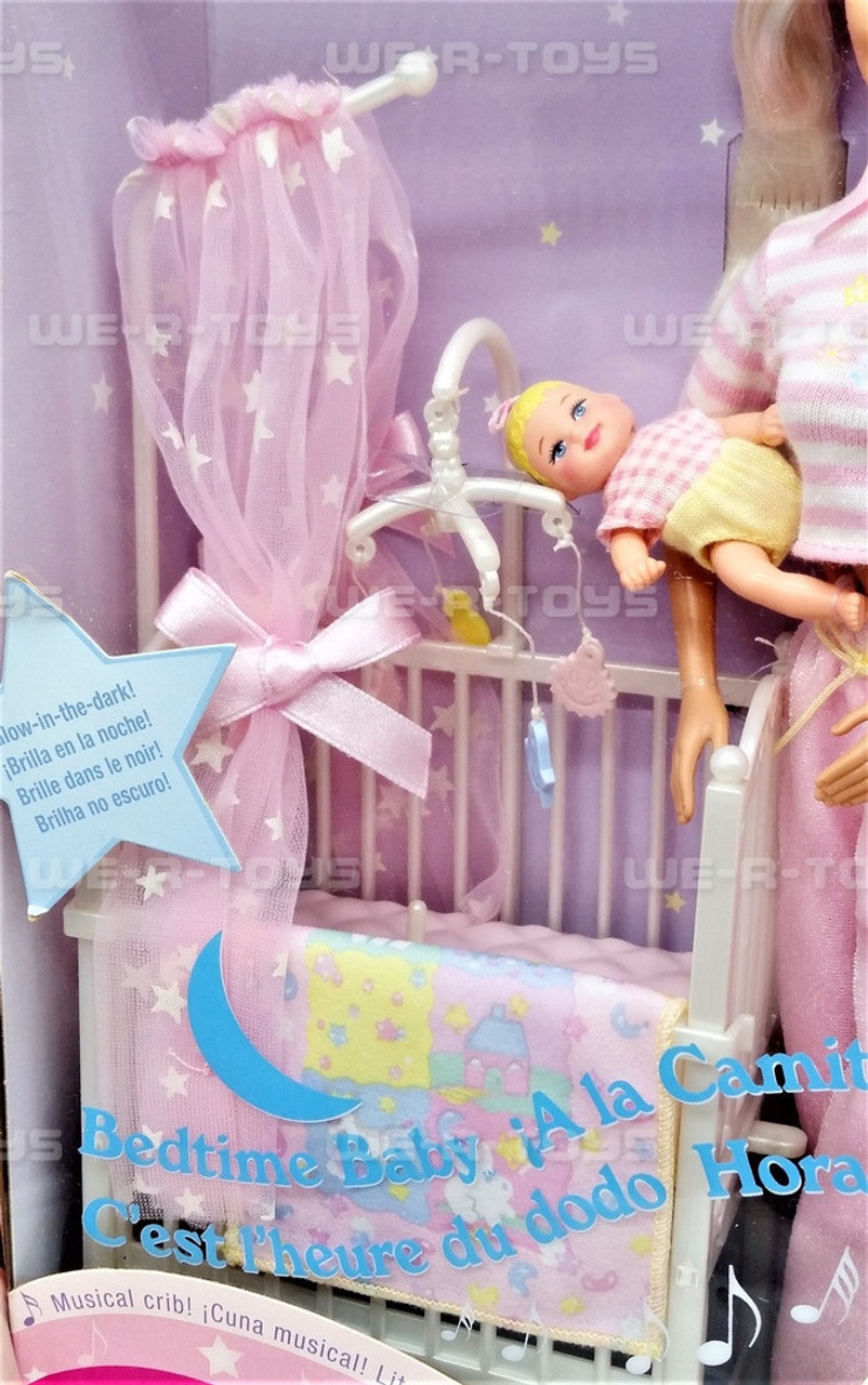 Barbie & Krissy Bedtime Baby Doll Set Multi-Lingual Box 2000 Mattel #28516  NRFB