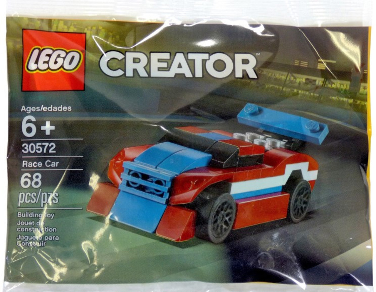 Lego Creator 30572 Race Car Red White and Blue 68 Pcs We R Toys