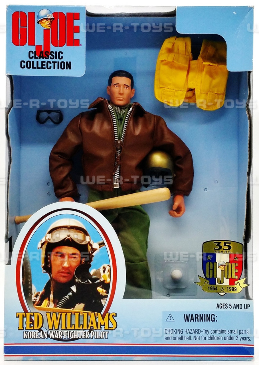 GI Joe Ted Williams Action Figure Classic Collection 1999 Hasbro