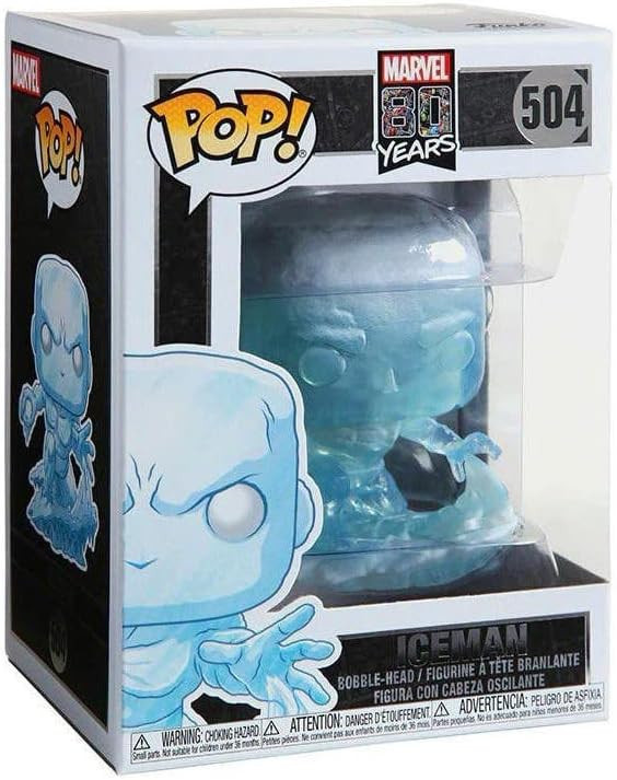 Funko Pop! 504 Marvel 80 Years First Appearance Iceman Vinyl