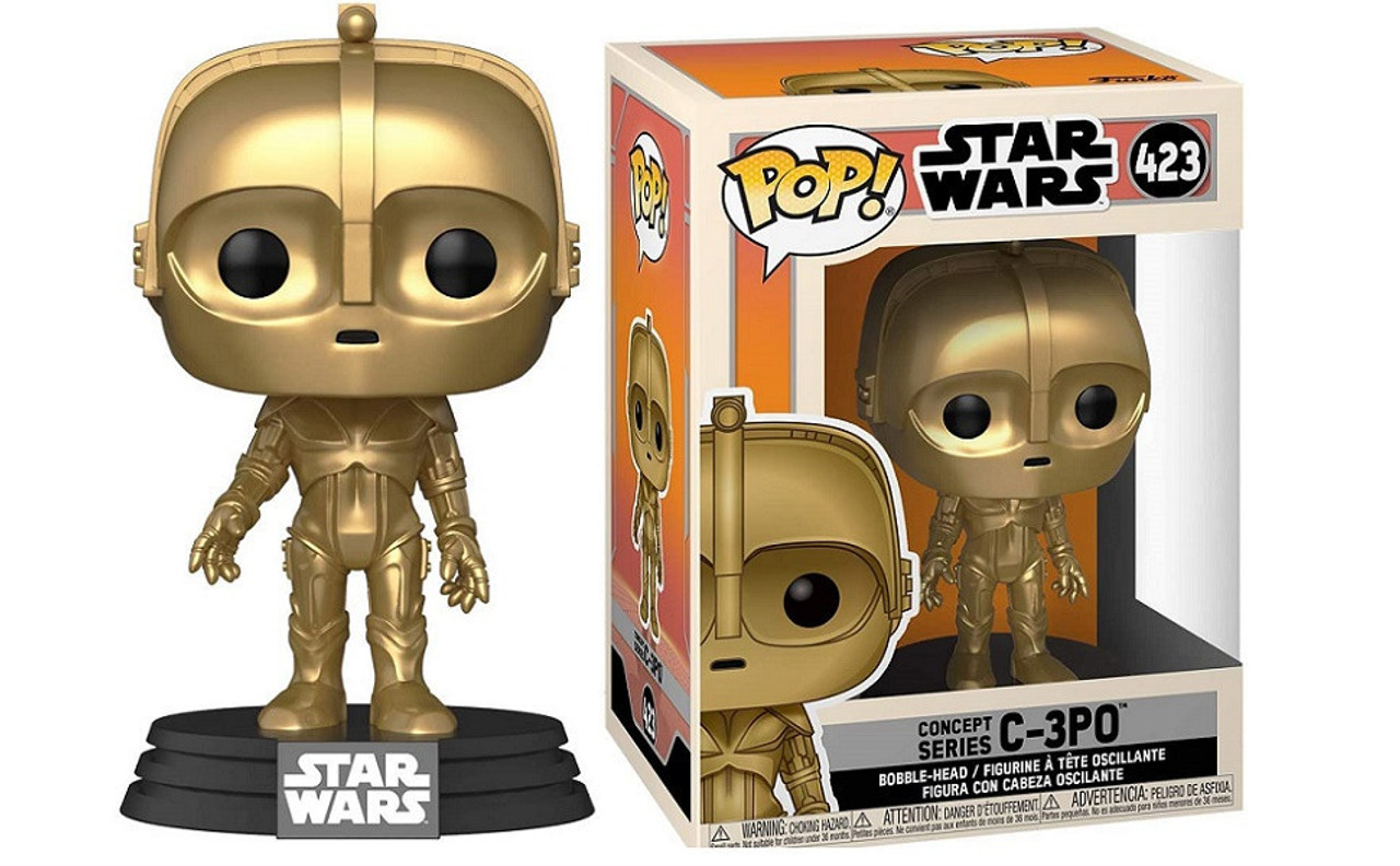 Funko Pop! Star Wars 423 Concept Series C-3PO Vinyl Bobble-Head