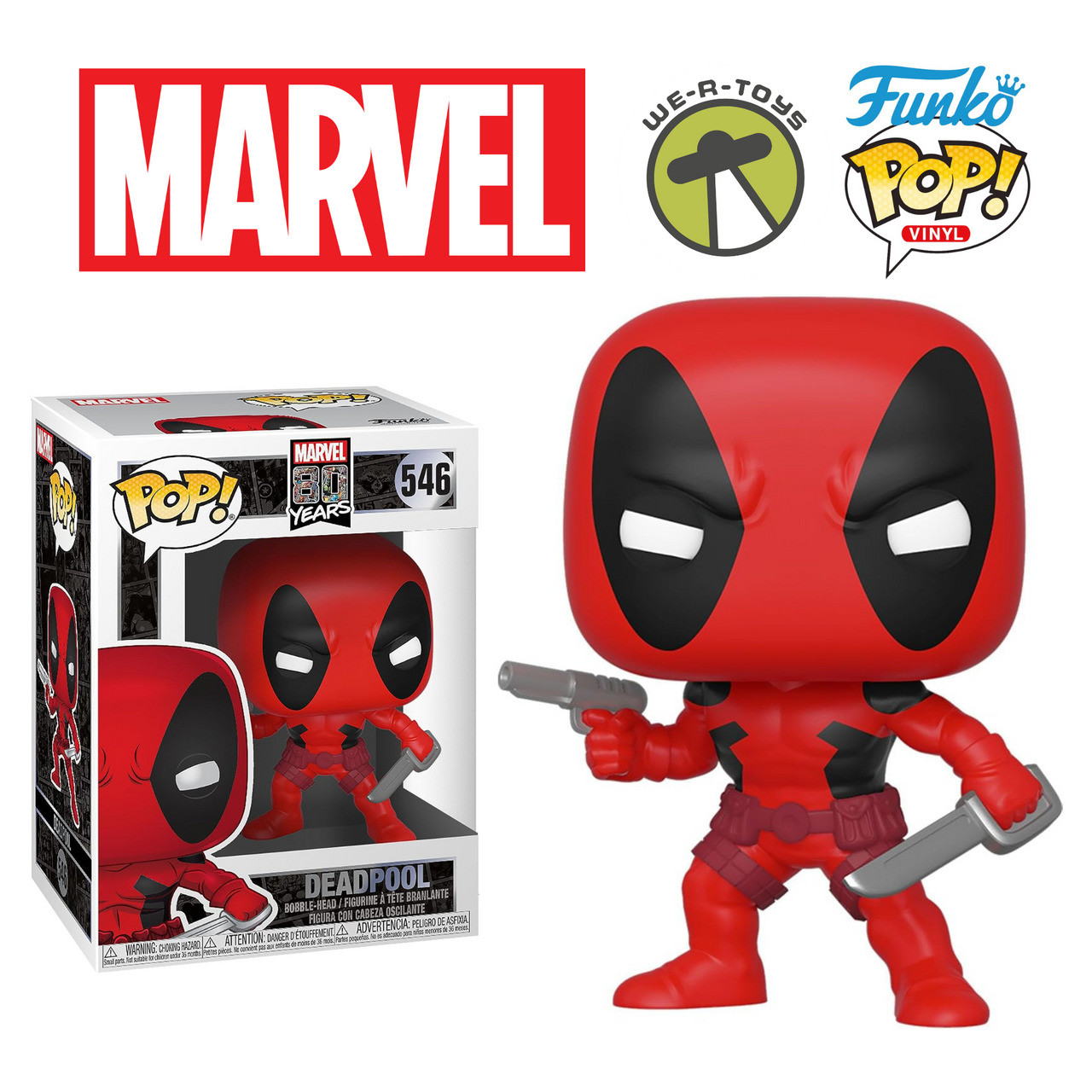 Funko POP! Marvel 80th First Appearance Deadpool – FunkoBros