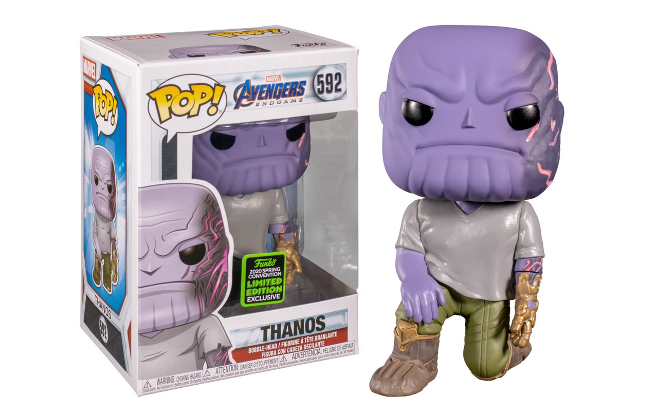 Funko Pop! Marvel 592 Avengers Endgame Thanos Exclusive Vinyl
