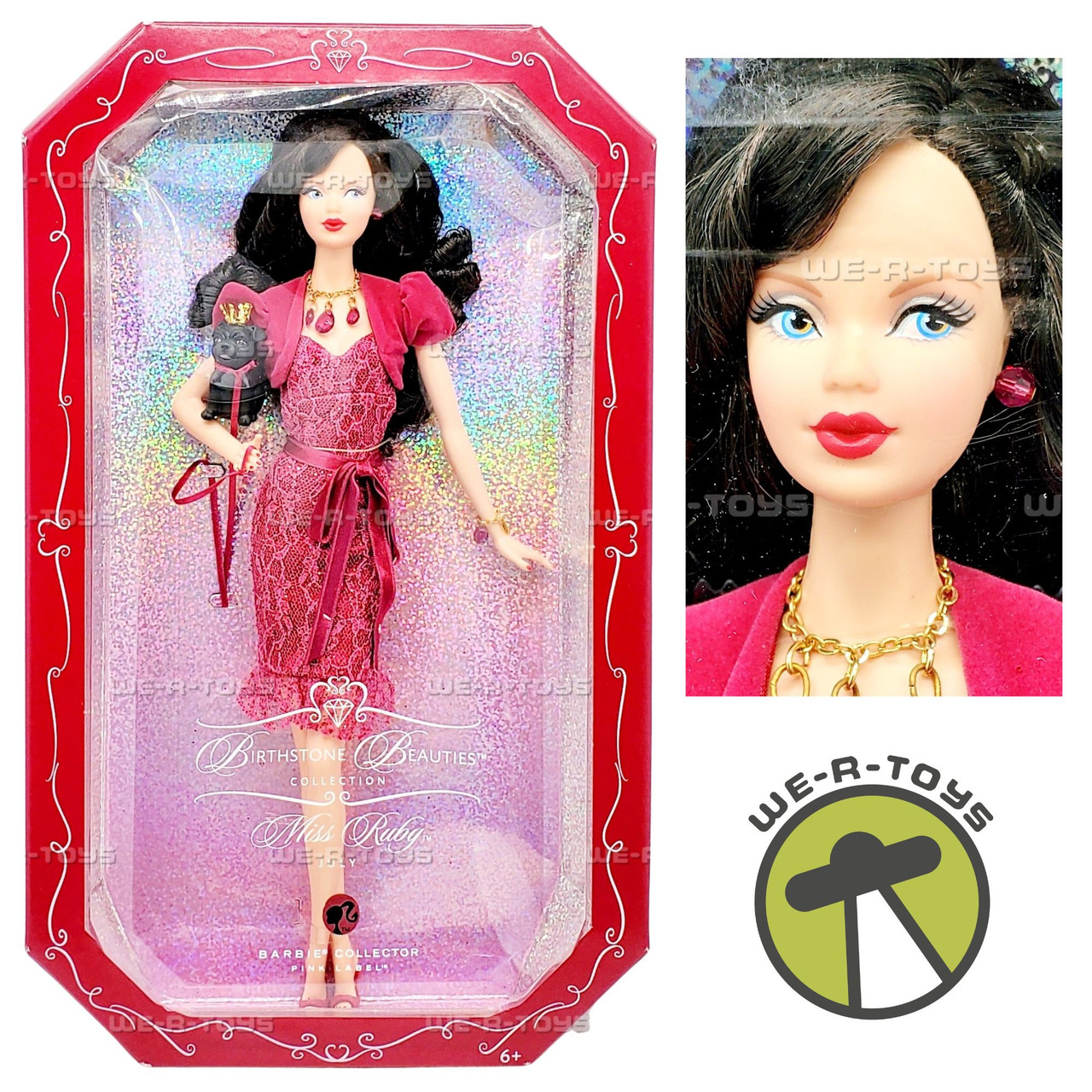 2007年バースストーン Barbieバービー ルビー7月 限定ヴィンテージ