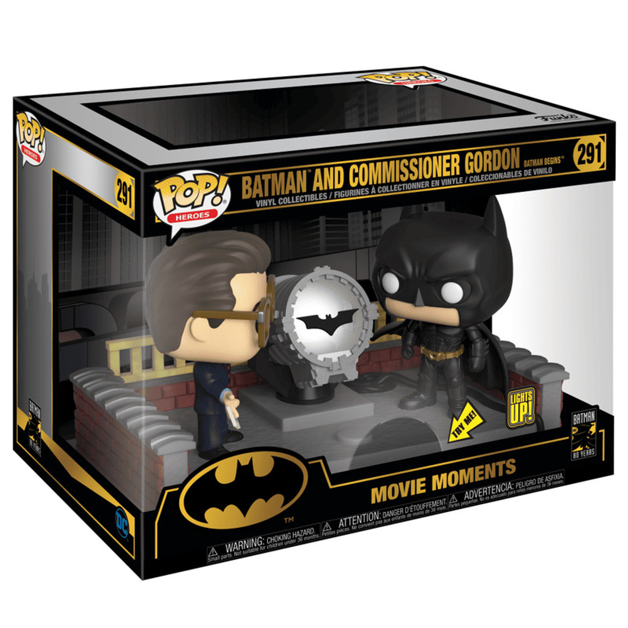 Funko Pop! Heroes Movie Moments Batman Begins Batman and