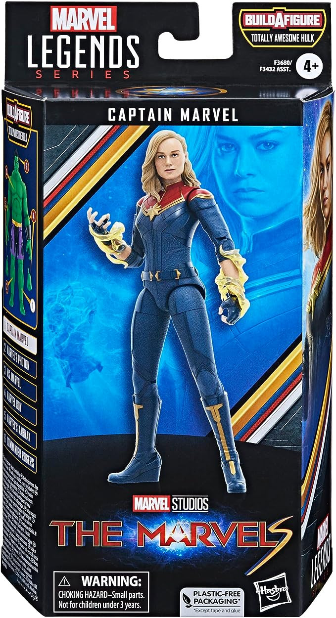 Marvel Legends Series Captain Marvel, The Marvels 6-Inch Action