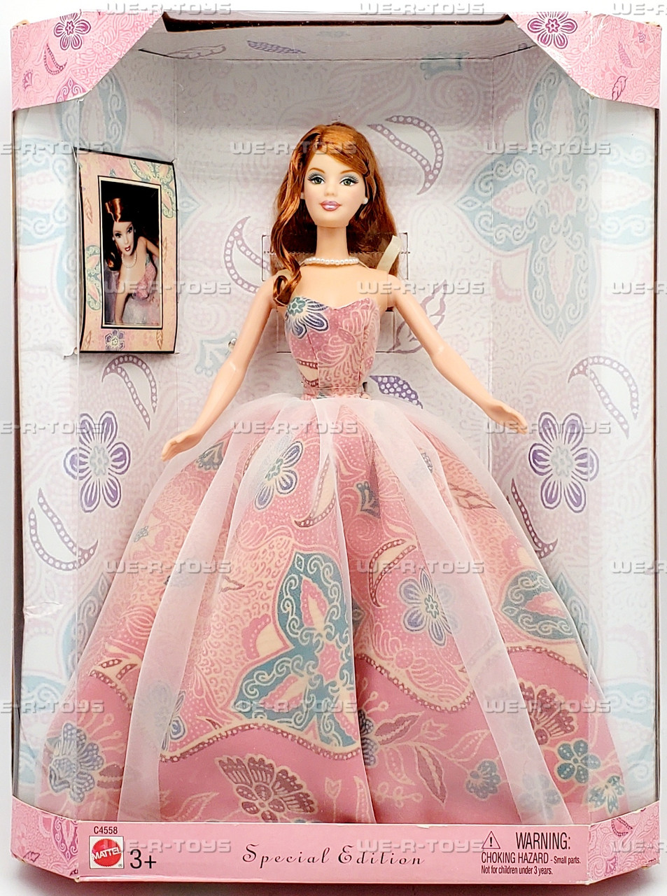 Batik Princess Barbie Special Edition Doll 2003 Mattel C4558