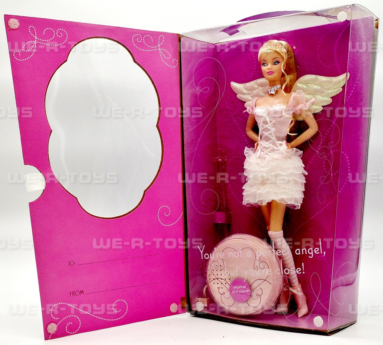アンディレイキー　Pink Angel Barbie Happy Birthday Angel Doll 2008 Mattel N2439 - We-R-Toys