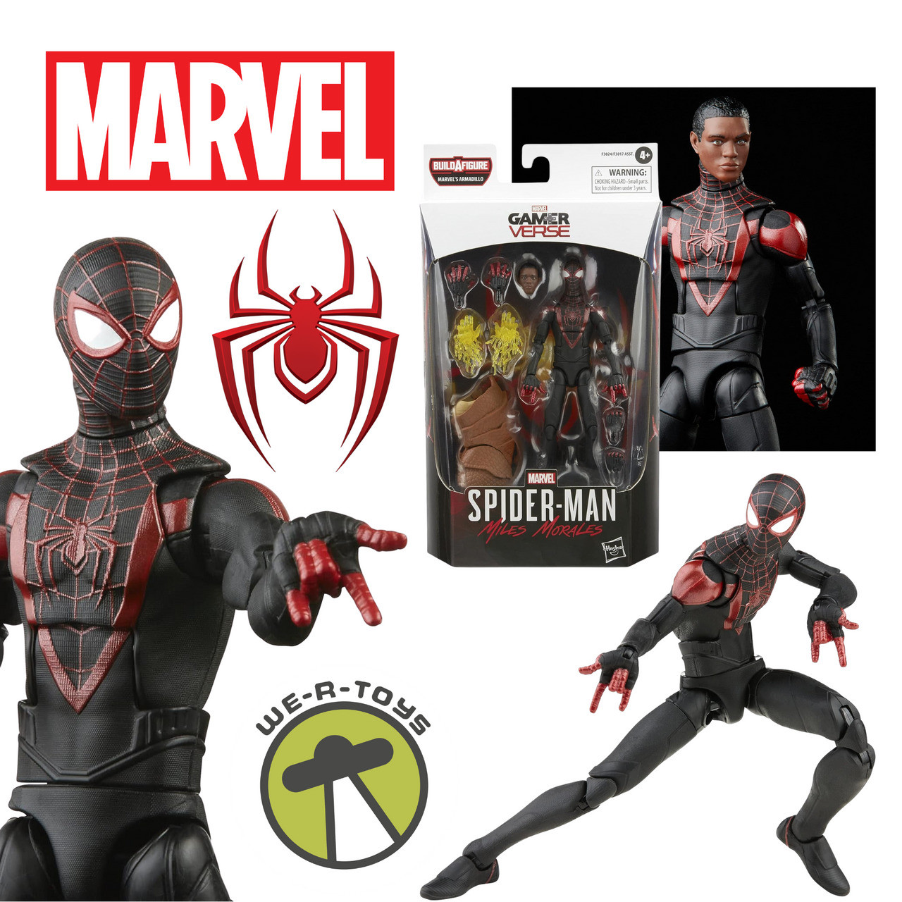 Marvel Legends Series Gamerverse Spider-Man Miles Morales 6