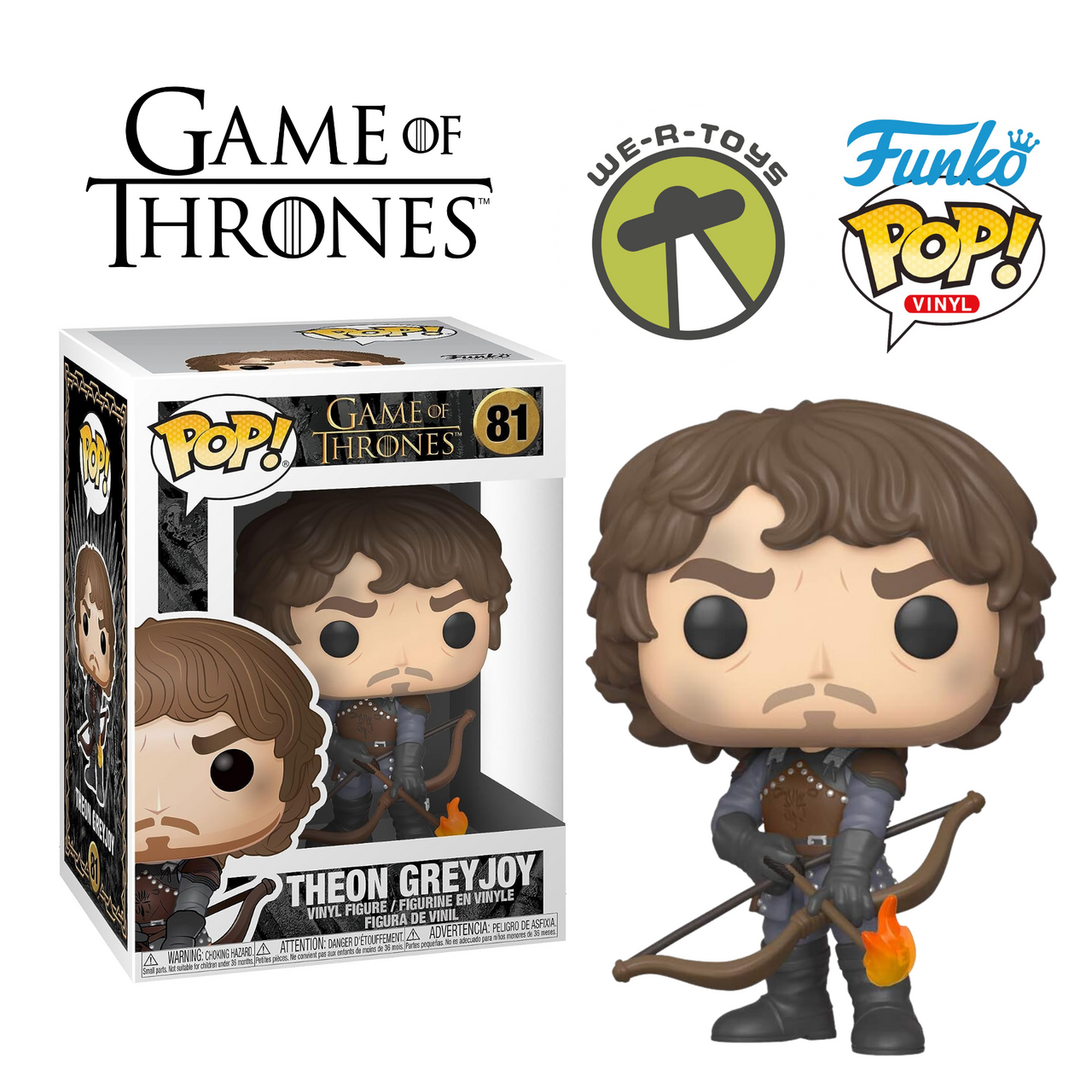 Funko Pop! 81 Game of Thrones Theon Greyjoy with Flaming Arrows