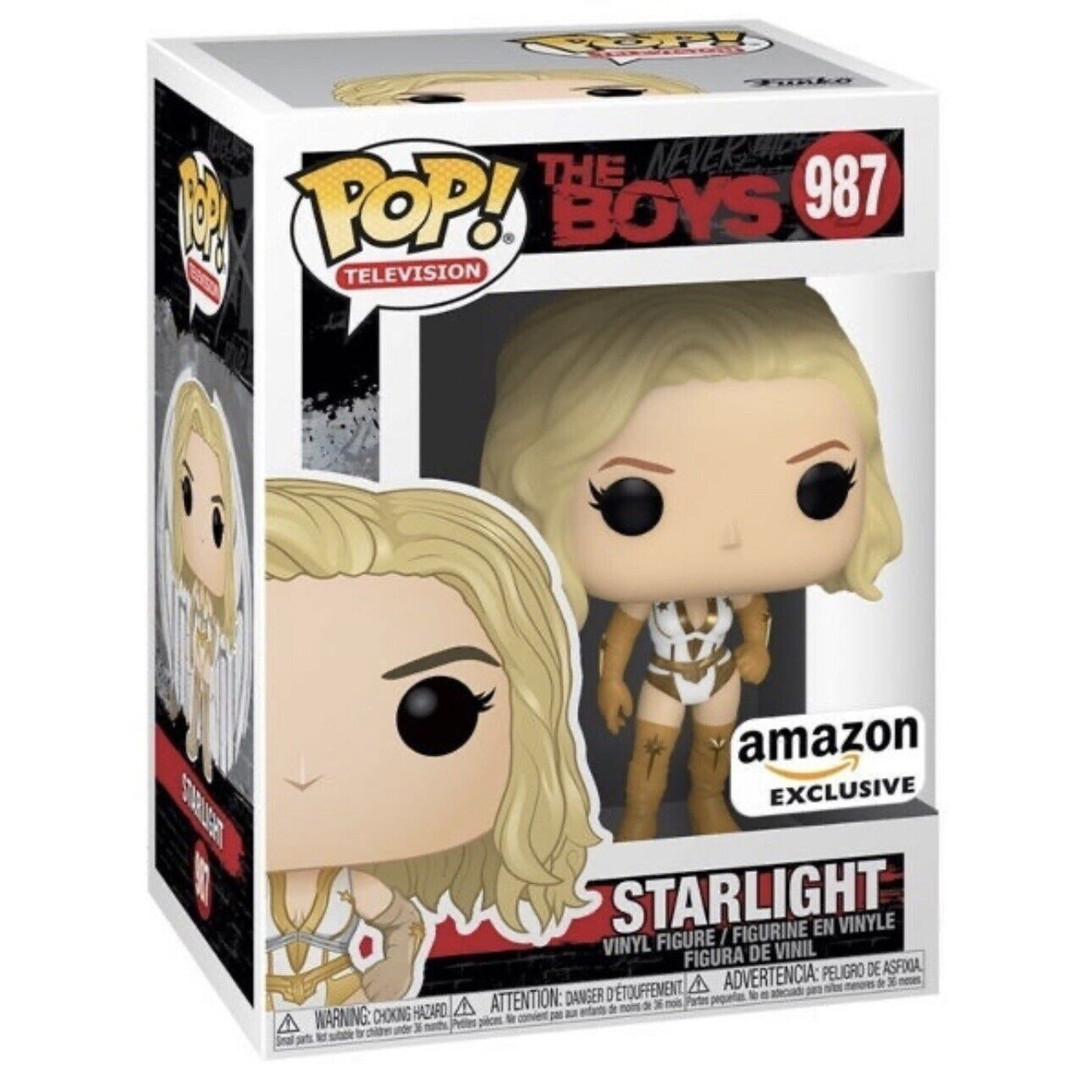starlight Funko Pop! 3体セット Amazon.com: POP The Boys - Starlight (Glow-in-The-Dark