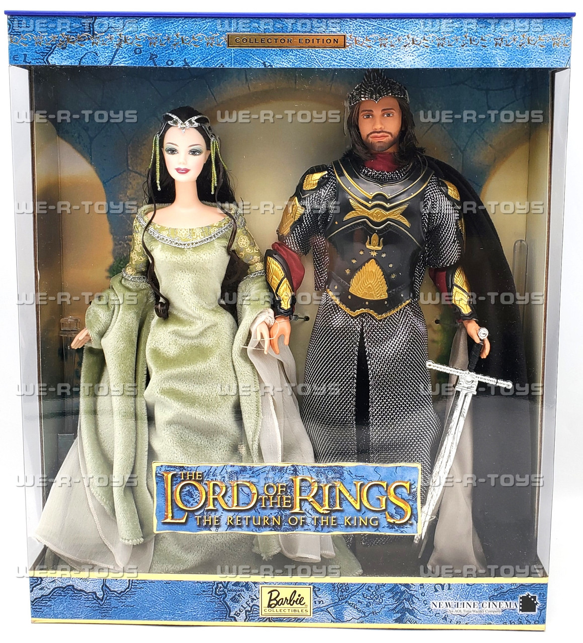 The Lord of The Rings Barbie as Arwen & Ken as Aragorn Dolls