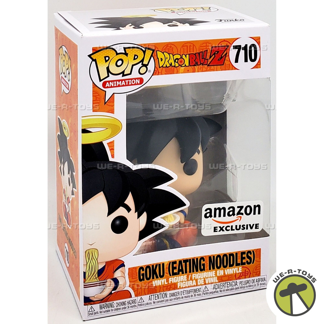 Funko Pop! Animation Dragonball Z #710 Goku Eating Noodles Vinyl