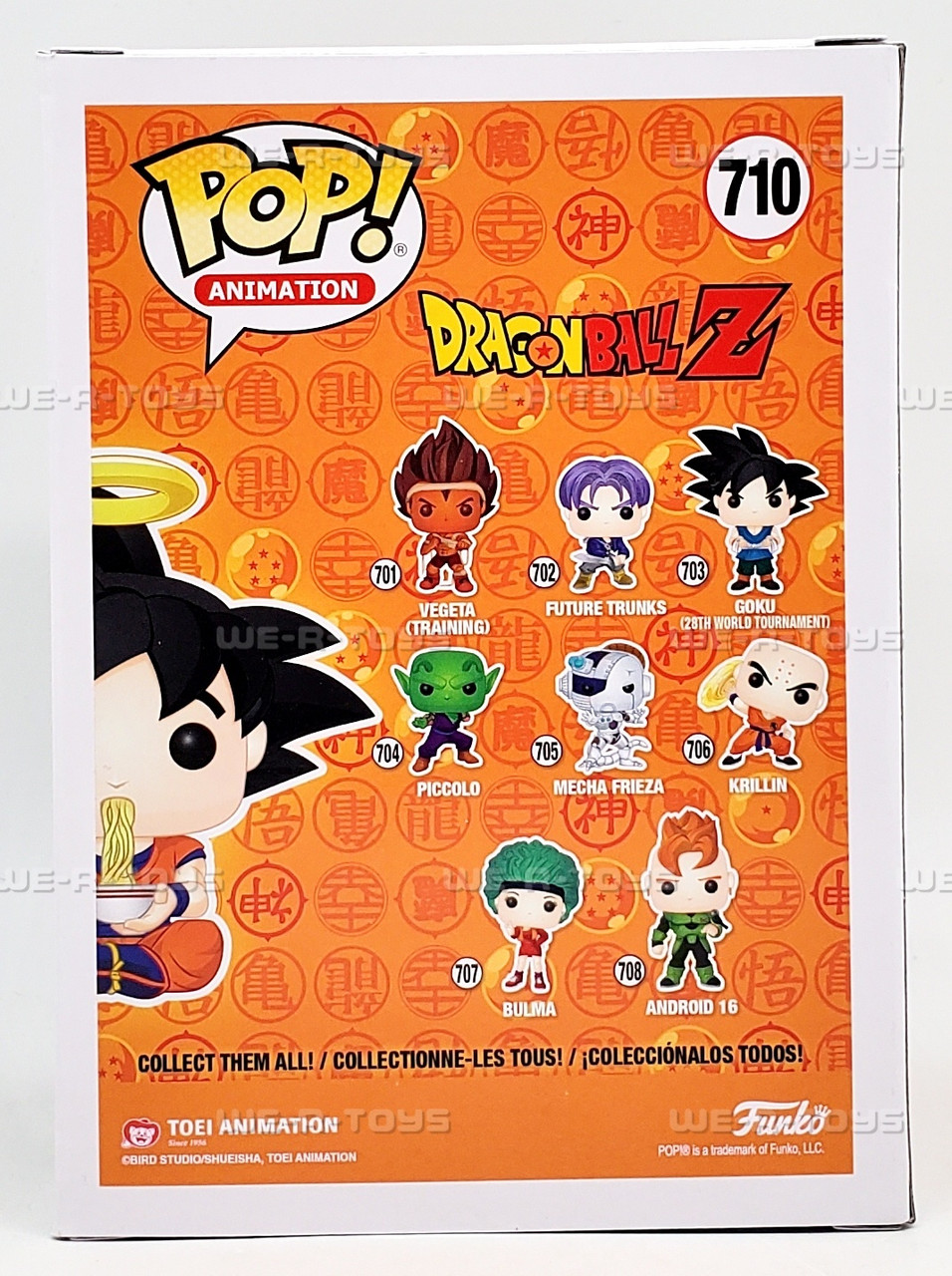 Funko Pop! Animation Dragonball Z #710 Goku Eating Noodles Vinyl
