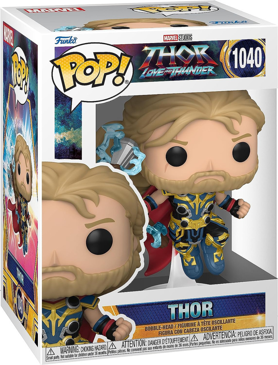 Funko Pocket POP! Marvel Thor: Love and Thunder Thor 3-in Vinyl Figure  Keychain