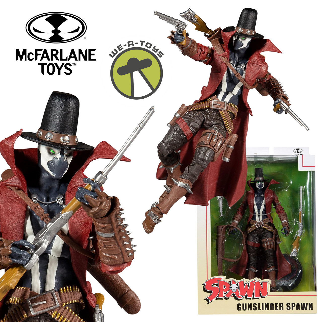 Spawn Gunslinger Spawn Action Figure with Accessories McFarlane Toys 2021