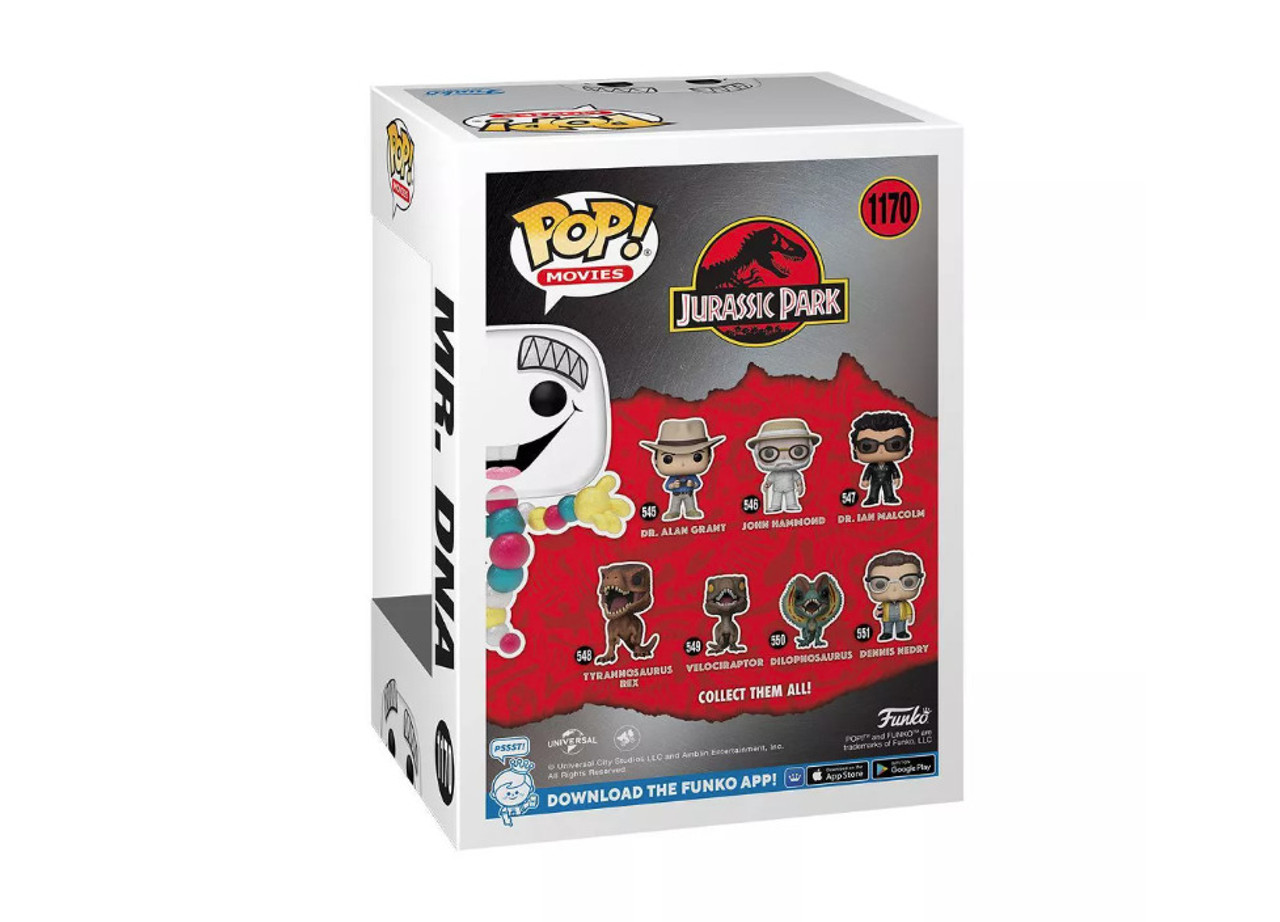 Funko POP! Movies Jurassic Park #1170 Mr. DNA Diamond Collection Vinyl  Figure