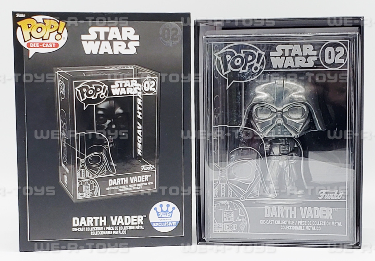 Funko POP! Die-Cast Darth Vader Star Wars Darth Figure Exclusive
