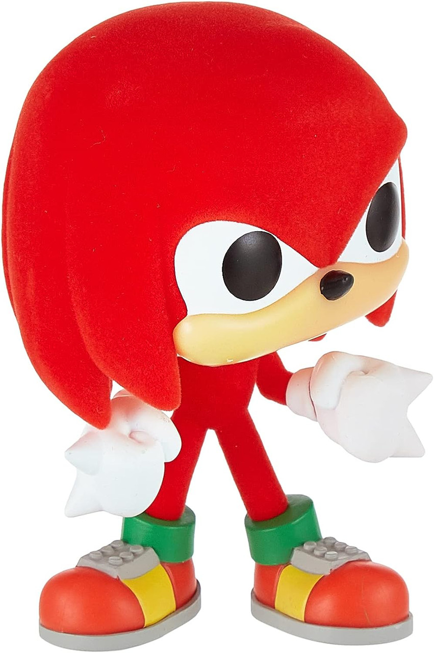Funko POP! Games Sonic the Hedgehog #854 Knuckles Flocked Vinyl