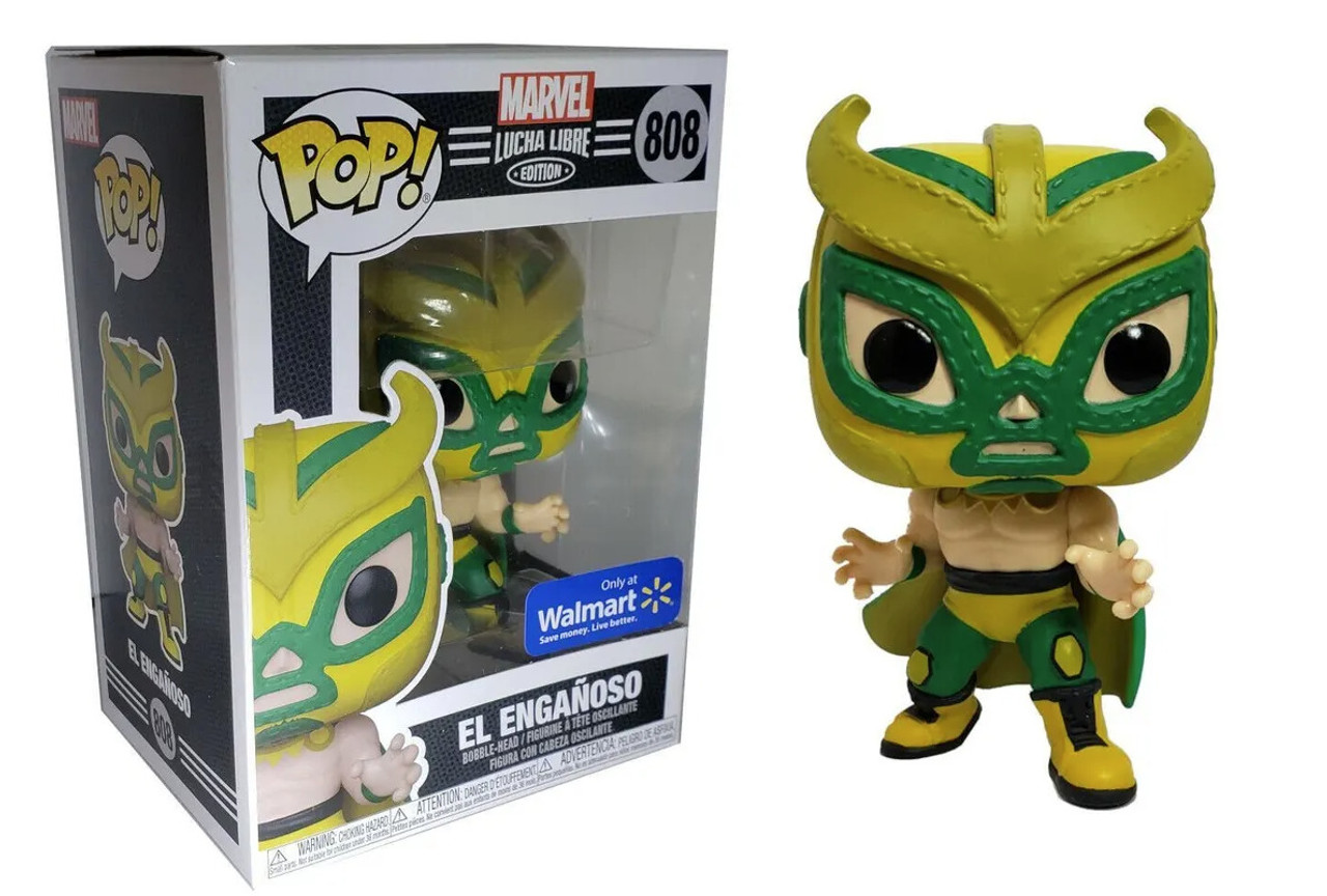 Funko Pop! Marvel Lucha Libre Edition #808 El Enganoso Vinyl Pop Figure