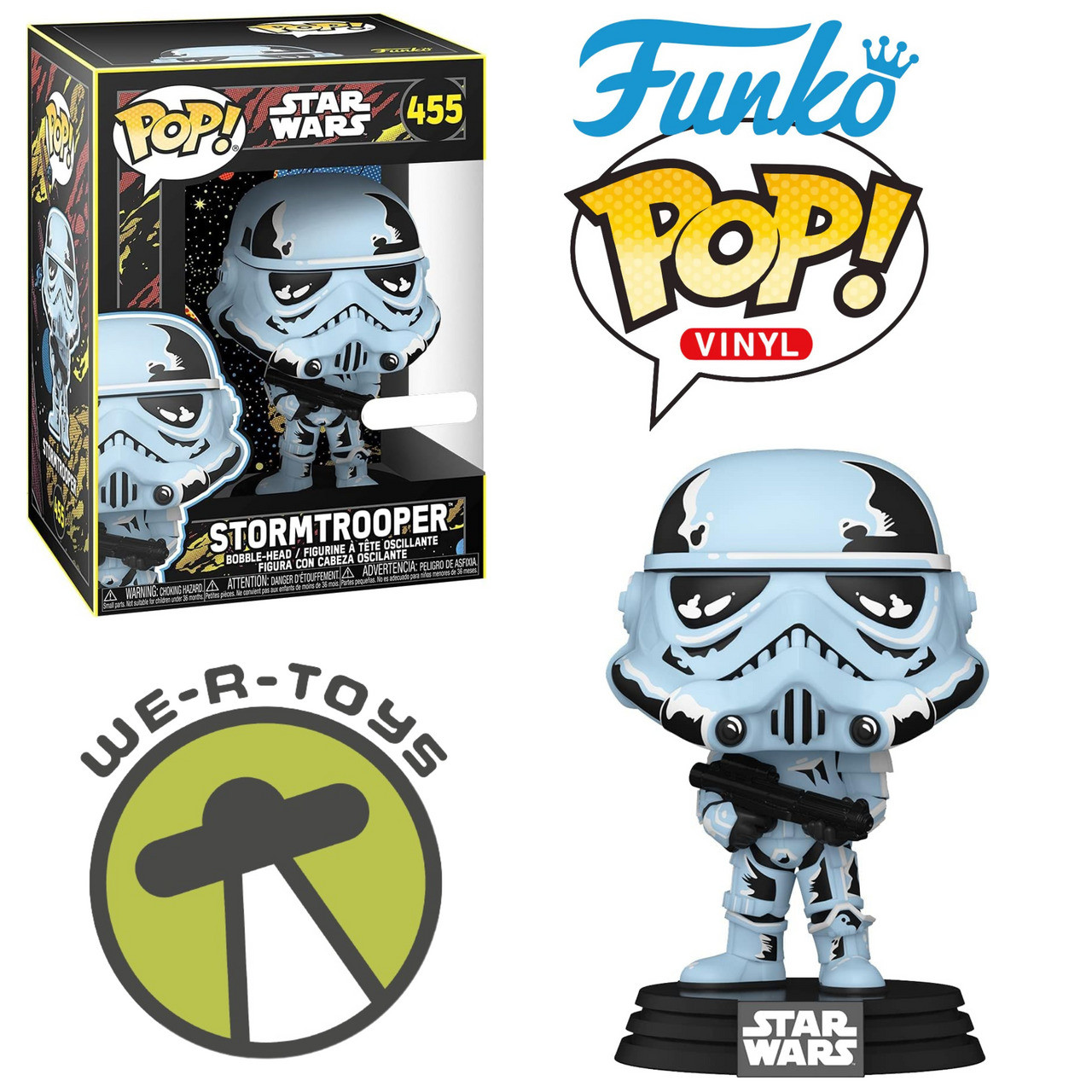 Funko POP! 455 Star Wars Retro Series Stormtrooper Target Exclusive