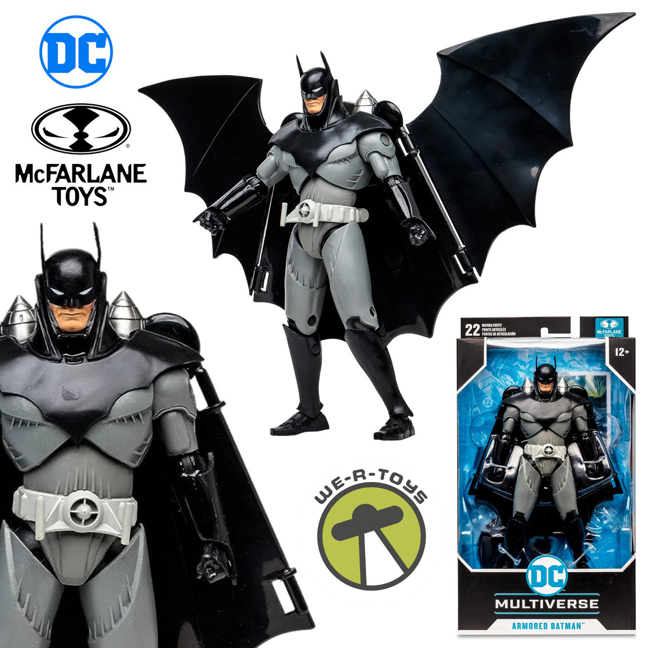 DC Multiverse Kingdom Come Armored Batman Action Figure McFarlane