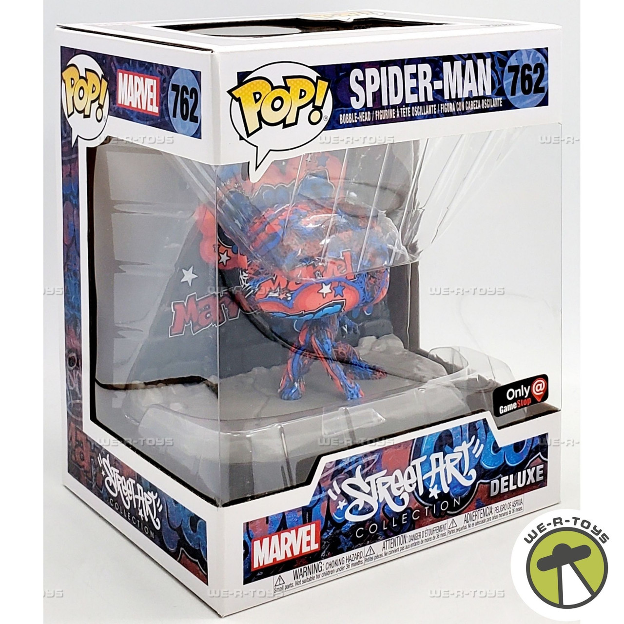 Funko POP! Deluxe Marvel Street Art Collection Spider-Man #762