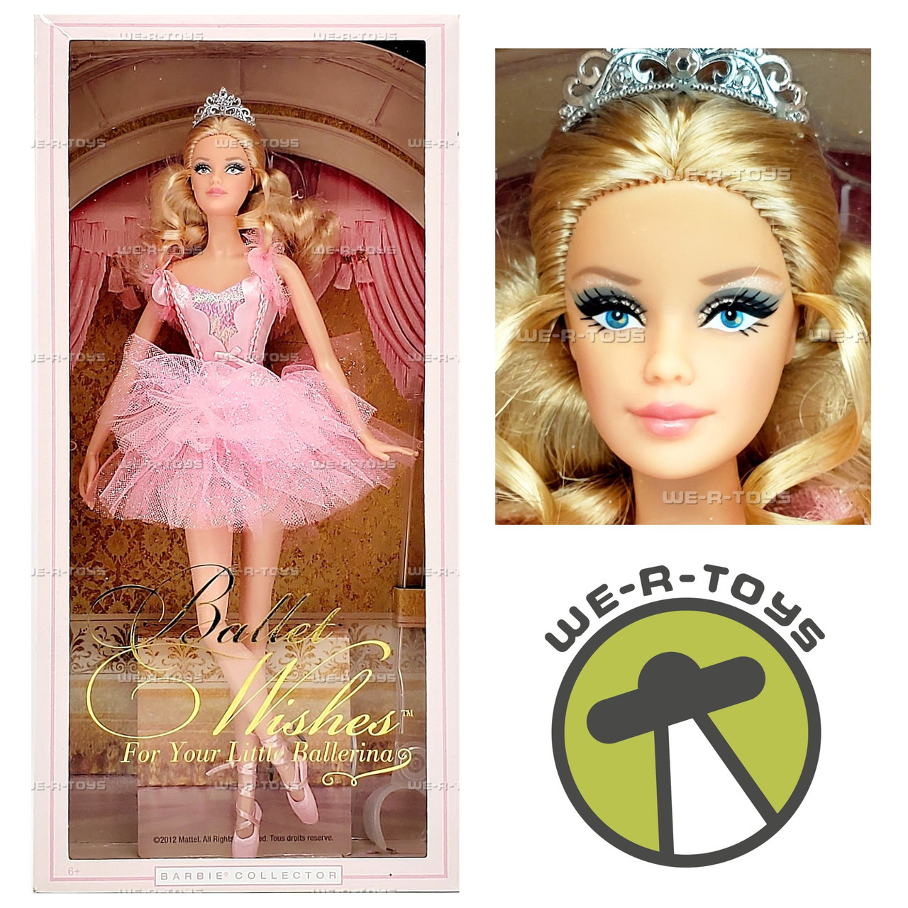 コレクターBarbie Ballet Wishes Barbie Ballet Wishes Doll Label Collector Series Mattel
