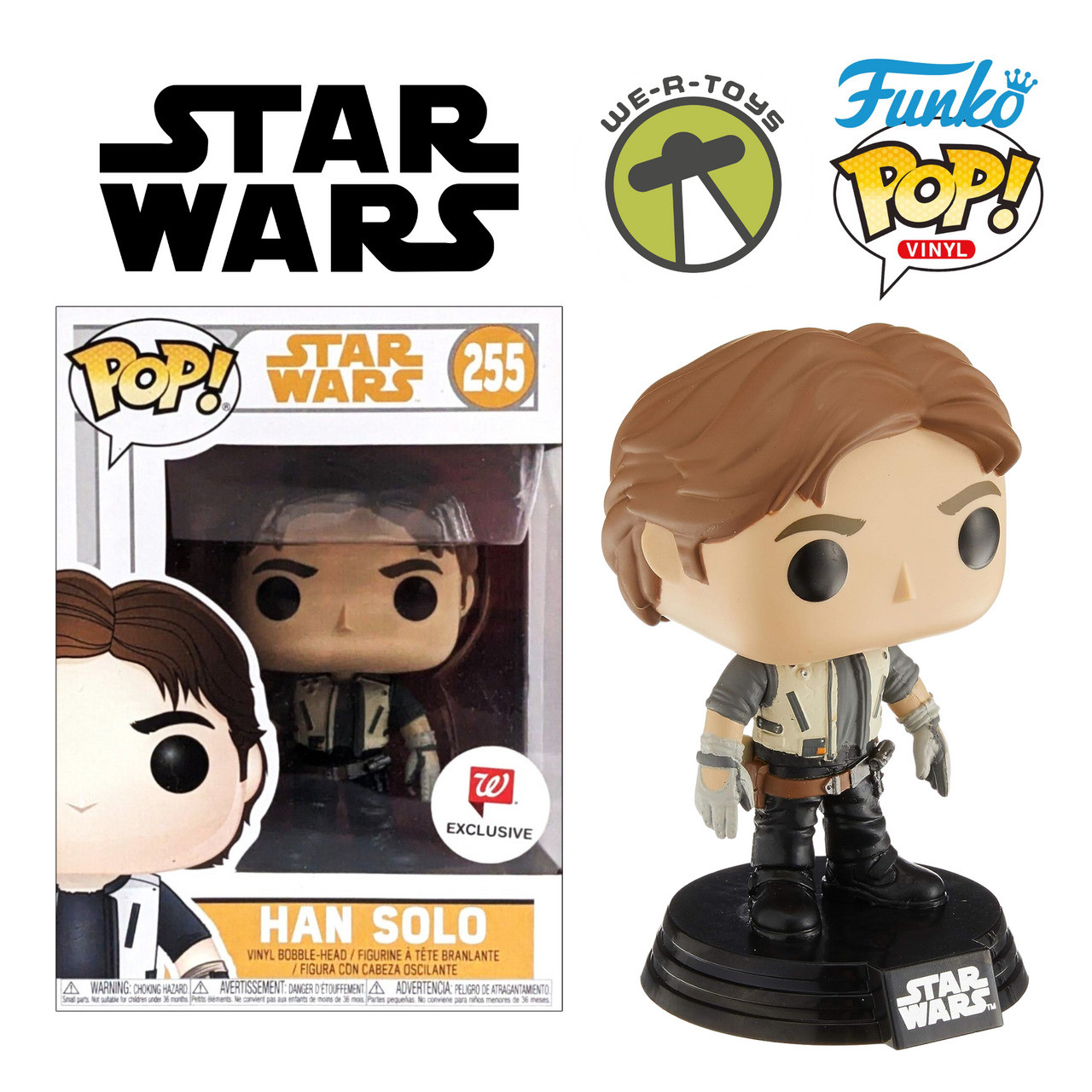 Funko Pop! Star Wars 255 Han Solo (Solo Movie Flight Outfit) Vinyl