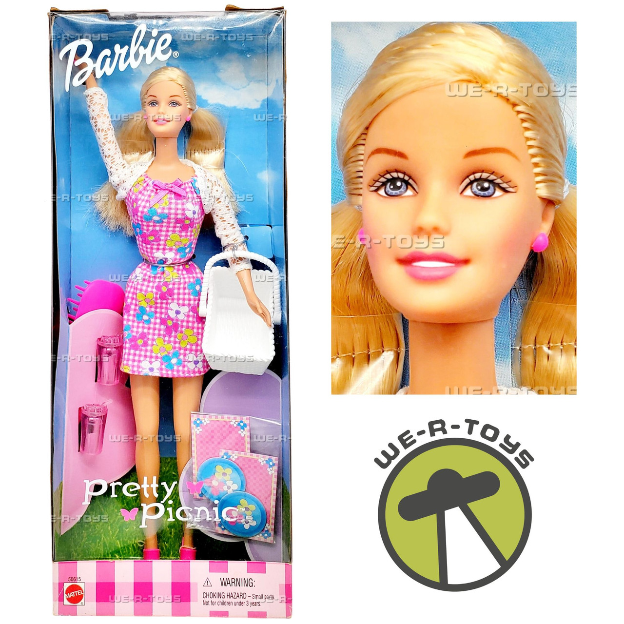 Barbie Pretty Picnic Doll 2000 Mattel No. 50615 - We-R-Toys