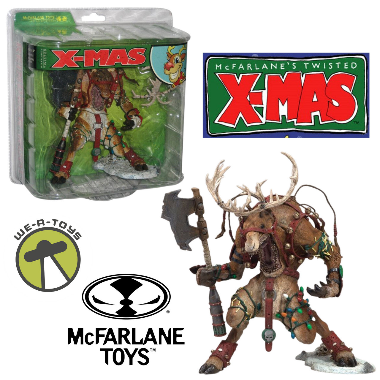 SF・ファンタジー・ホラー McFarlane TwistedChristmas Reindeer Rudy SF・ファンタジー・ホラー McFarlane TwistedChristmas Reindeer